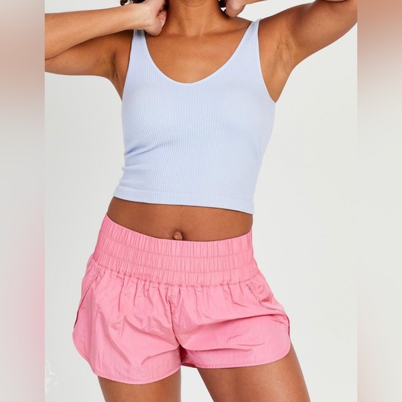 Altar’d State Revival High Waisted Athletic Shorts in Gray Shimmer Size Medium - Picture 13 of 13